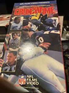 Crunchtime- NFL Films Video VHS 1986 New -sealed- Mike Curtis-Dick Butkus + d21 - Picture 1 of 2