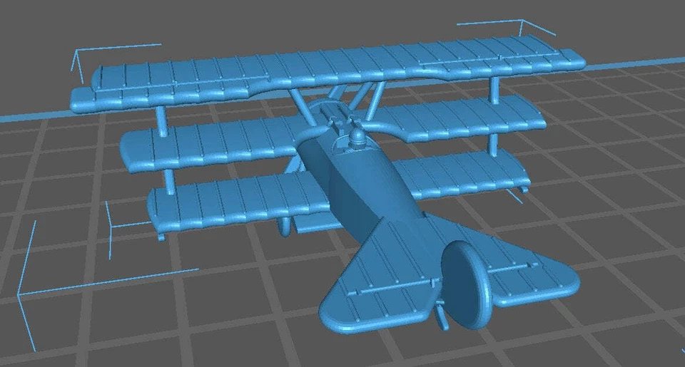 Fokker Dr.I - German Air - 1:144 Scale - Great for Table Top War Games and Diora - Image 1 of 1