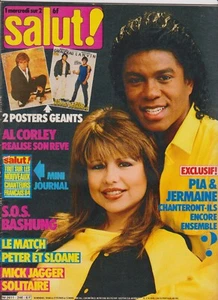 SALUT ! MAGAZINE N° 246 -1985 PIA JERMAINE JACKSON BASHUNG MYLENE FARMER - Picture 1 of 1