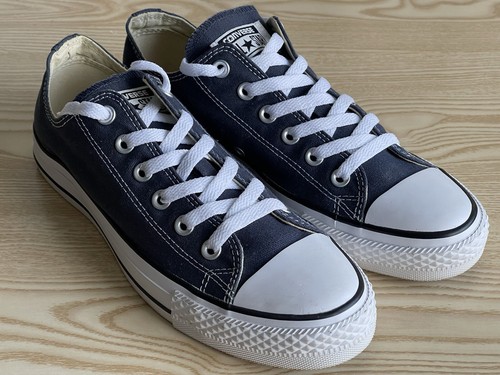 All Star Converse scarpe da ginnastica donna uomo colore blu taglia UK 7 5...NUOVE.
