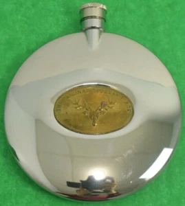 "The Original Sporran Stag Chrome Pocket Flask" (NWOB) - Picture 1 of 4