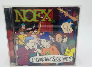 NOFX I Heard The Suck Live CD Fat Wreck Chords FAT 0528-2 Punk Rock - Picture 1 of 6