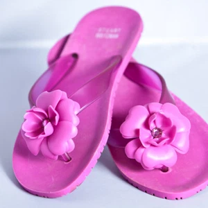 Pantofole infradito rosa STUART WEITZMAN per ragazze ragazzi taglia 2 - Foto 1 di 1