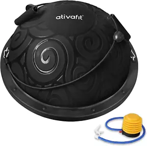 Balance Ball Half Exercise Ball Balance Trainer Inflatable Yoga Ball for Home Gy - Picture 1 of 12