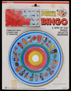 1980 Popeye Bingo by Nasta Inc. - Picture 1 of 1