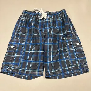 KANU SURF Herren (Größe L) Mesh gefütterte Badehose kariert bunt Boardshorts - Bild 1 von 7