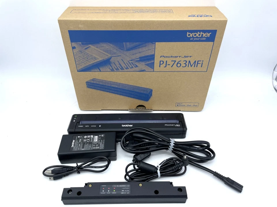 Brother PocketJet PJ-763MFi A4 Mobile Bluetooth Thermal Printer Boxed Tested - Image 1 of 4