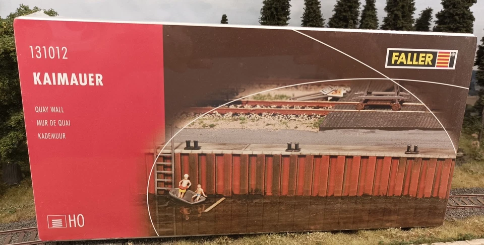 FALLER 131012 Bausatz Kaimauer H0