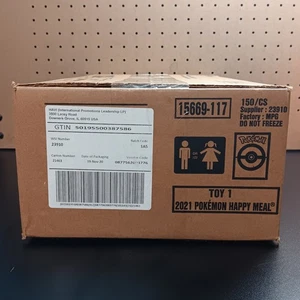 McDonalds 2021 Pokemon 25th Anniversary Promo Spielzeug 1 Hüllen, 150 Sealed Packs - Bild 1 von 18