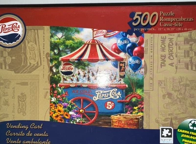 百事可乐“自动售货车”500 件拼图 — 第 1/4 张图片