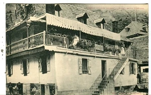 España Bosost - Cubierta Hotel de la Tyrasse a Willoughby USA AEF Postal Express - Imagen 1 de 3