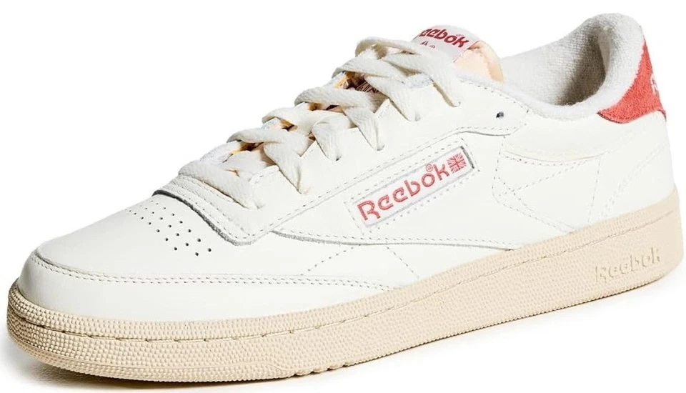 Size 9 - Reebok Club C 85 Vintage Chalk Red W