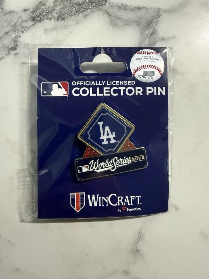 2025 Dodgers WORLD SERIES Pin vs Blue Jays Game 3 Dodger Stadium 10-27-25 - Image 1 of 1