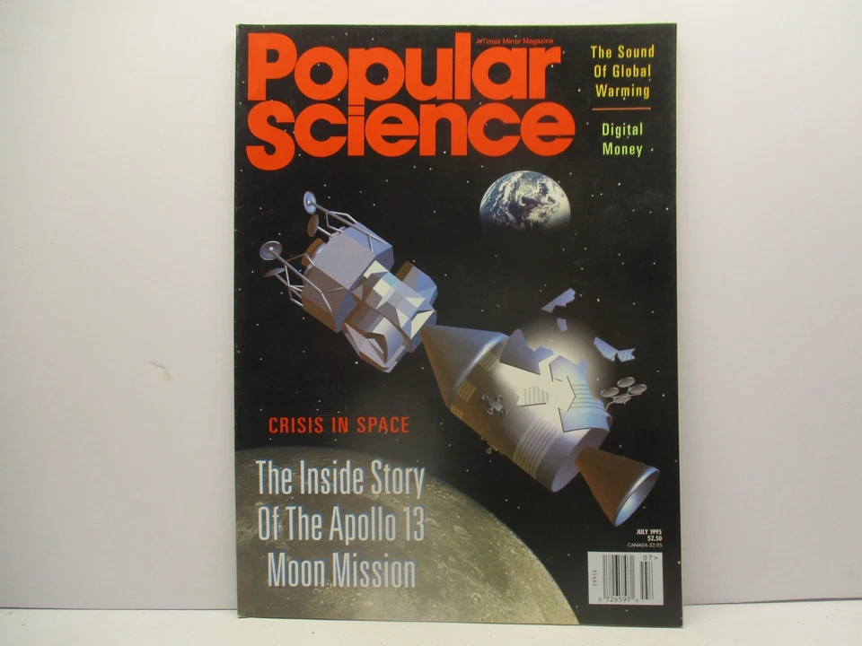 Jul 1995  Popular Science Magazine Vintage Home Office Ozone Technology Computer - Image 1 of 1