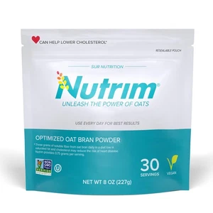 Nutrim Crusca d'Avena in Polvere con 750mg Beta Glucano per Porzione - Easy-Mix Solubile... - Foto 1 di 6