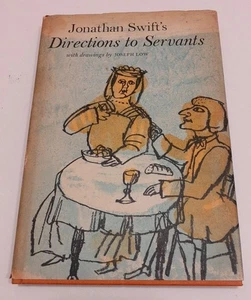 Jonathan Swift's Directions To Servants - Jonathan Swift - Vintage 1965 Hardback - Imagen 1 de 14