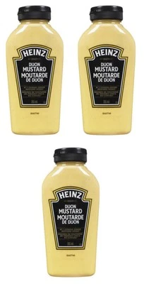 Heinz Dijon горчица 265 мл (3 упаковки) - Изображение 1 из 4