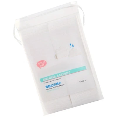  240 Pcs Assorbenti Cotone Dischetti Make up Remover Pads Per La Faccia - Image 1 of 4