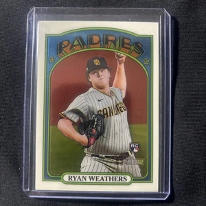 2021 Topps Heritage High Number - Ryan Weathers #634 Chrome /999 (RC) - Picture 1 of 2