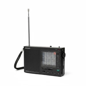 SONY ICF-7601 AM/FM Radio AC/DC Kompakt Weltempfänger / Getetstet/ Wie Neu - Bild 1 von 6