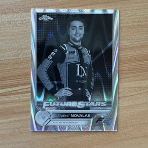 2022 Topps Chrome Formula 1 Clement Novalak Black & White Raywave Future Stars - Bild 1 von 2