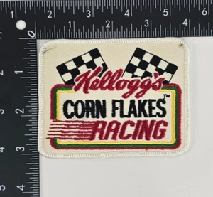 Vintage Kellog's Corn Flakes Racing Embroidered Patch - Picture 1 of 2