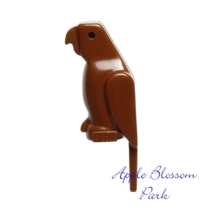 NEW Lego Classic BROWN PARROT - Pirate Captain Minifig Pet Bird Statue 6091 6098 - Picture 1 of 3
