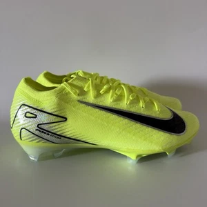 Nike Mens 6.5 Mercurial Vapor 16 Elite FG Low-Top Soccer Cleats Volt FQ1457-700 - Picture 1 of 7