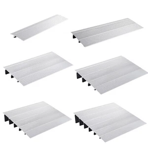 VEVOR Threshold Ramp Aluminum Door Ramp 2.5/5.1/7.6/10.2/12.7/15.2 cm Rise 363kg - Picture 1 of 74