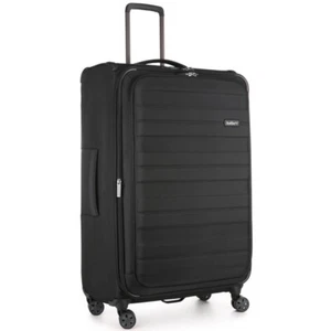 NEW Antler Portland Black 4W Large Roller Case 81cm - Picture 1 of 9