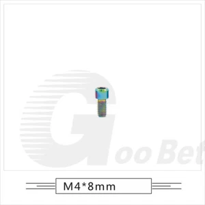 Titanium M4 Front & Rear Derailleur High & Low Limit Screws H/L Adjustment Bolts - Picture 1 of 31
