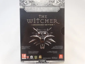 THE WITCHER ENHANCED EDITION PLATINUM GDR RPG PC COMPUTER ORIGINALE COMPLETO - Foto 1 di 11