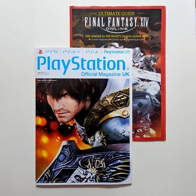 Playstation Magazine UK 2021 - 186 Subscriber + Final Fantasy XIV Guide + Poster - Image 1 of 4