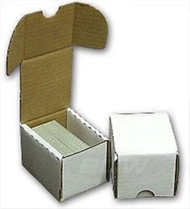 Lot of 10 BCW 100 Count Corrugated Cardboard Baseball Trading Card Storage Boxes - Picture 1 of 1