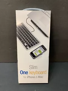 Slim One Keyboard for iPhone & Mac by Matias 2011 - Cell Phone Keyboard - NEW - Picture 1 of 8