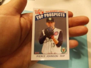 2013 Wahl Midwest League Top Prospects #18 Pierce Johnson Kane County Pumas - Bild 1 von 2