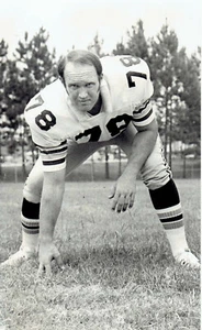 TYPE1: 1973 Press Photo New Orleans Saints Football Player Glen Ray Hines - Picture 1 of 2