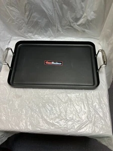 Cuisinart 655-35 Chef's Classic QuanTanium Antihaftbeschichtet 13x20 Doppelbrenner Grillplatte - Bild 1 von 10