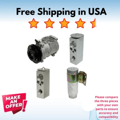 Kit Compressor A/C Fit Chrysler Grand Voyager 2000, Dodge Caravan 1996-2000 - Image 1 of 4