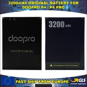 AKKU BATTERY DOOPRO P4 / P4 PRO AKKU 3200mAh VERSAND GARANTIE - Bild 1 von 2