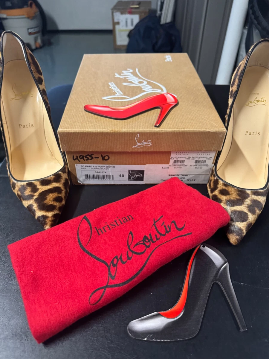 Christian Louboutin So Kate Animal Print Heels for Women for sale