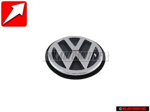 VW Original Hinten Emblem Logo Zeichen Chrom - 1H6853630 CP1