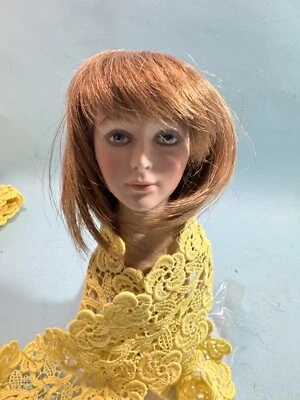 Chari Doll Wig By Monique Size 7/8  Brown New With Tags - Image 1 of 4