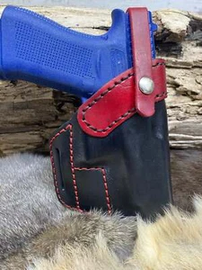 Avenger Style Leather Holster with a Strap for Glock 48 - Picture 1 of 1