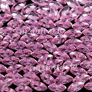 Natural Pink Sapphire Calibrated 4x2 MM Marquise Cut Loose Gemstone 10 Pcs Lot - Picture 1 of 9