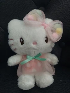 Muñeca de vestir Hello Kitty USJ Limited de felpa de 6" rosa A762 rara VENDEDOR DE EE. UU. - Imagen 1 de 6