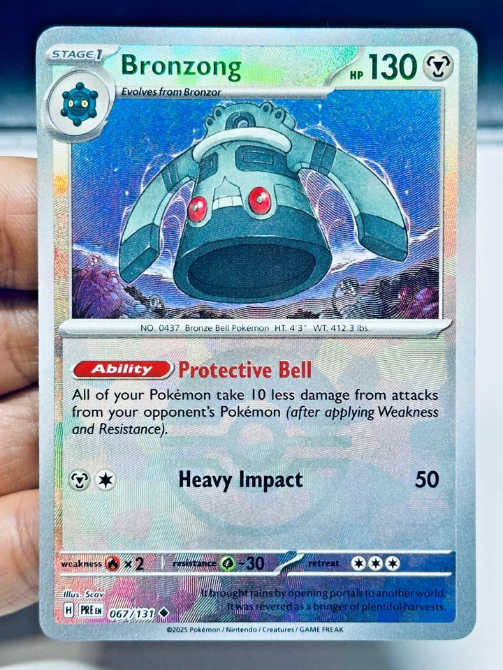 Pokemon SV Prismatic Evolutions Pokeball & Master Ball Reverse 1-131 You PICK! - Image 1 of 1