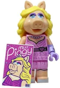 FIGURINE MINIFIGURE LEGO SERIE MUPPETS 71033 N°6 MISS PIGGY SACHET SCELLE - Imagen 1 de 1