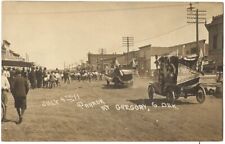 RPPC Real Photo Postcard Of The July 4th,1911 Parade At Gregory, South Dakota