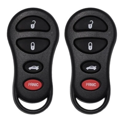 2 Mando a distancia sin llave de repuesto para Chrysler Sebring 2001 2002 2003 2004 2005 2006 Foto 1 de 4